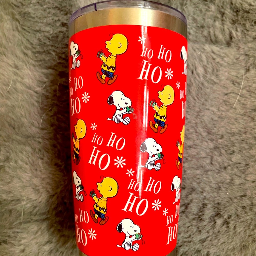 Peanuts Snoopy Christmas Tumbler